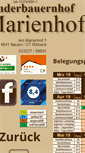 Mobile Screenshot of belegungsplan-marienhof-ribbeck.de